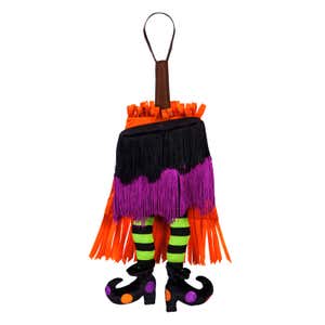 Dancing Witch Skirt Motion Door Decor