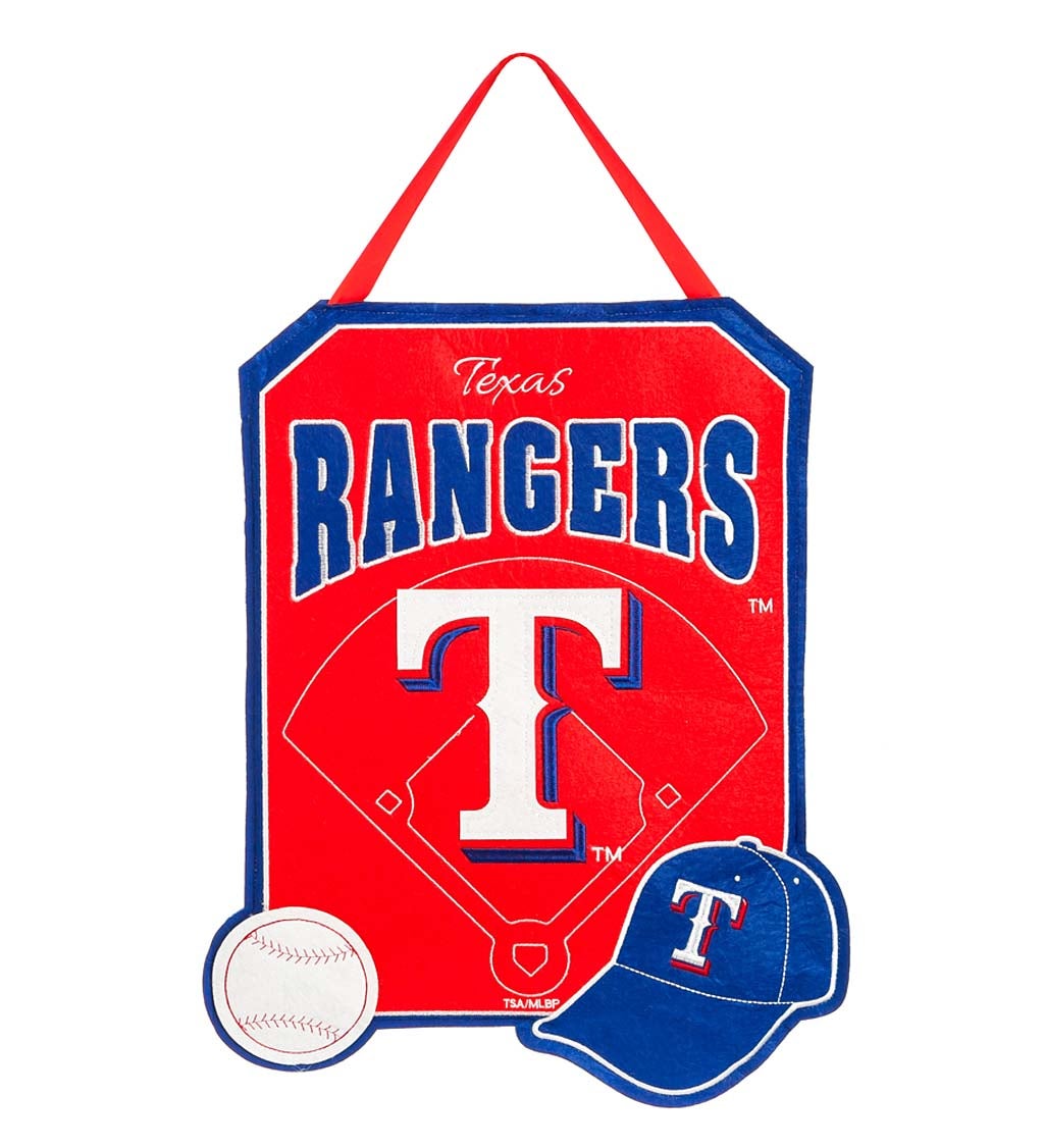 Texas Rangers Outdoor Safe Felt Door Dvcor™
