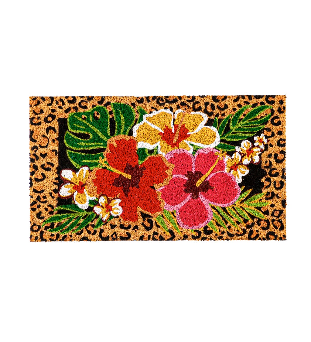 Wild and Free Decorative Coir Mat