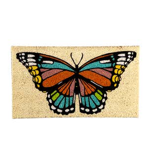 Butterfly Fields Coir Mat