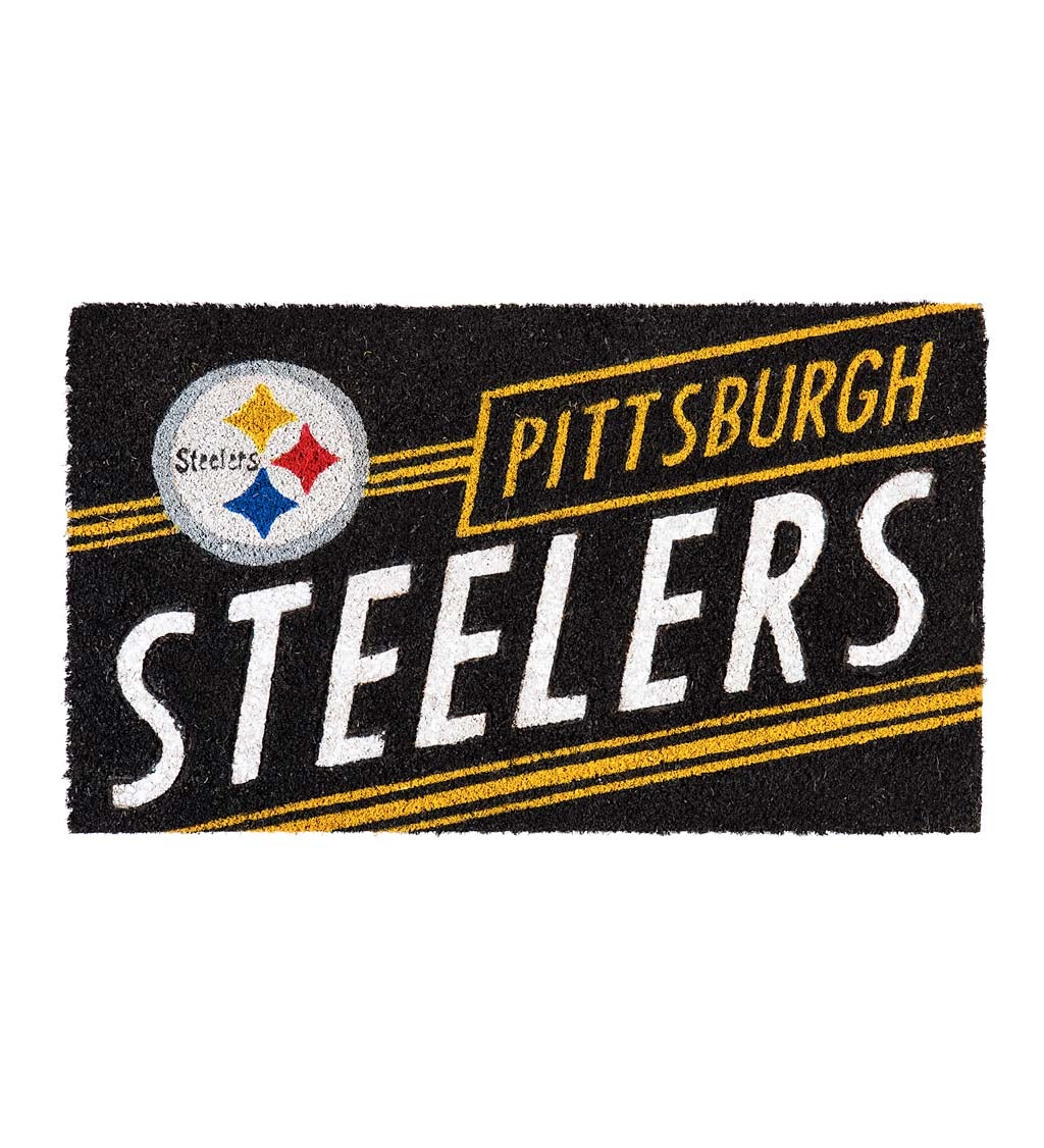 Pittsburgh Steelers Coir Punch Mat