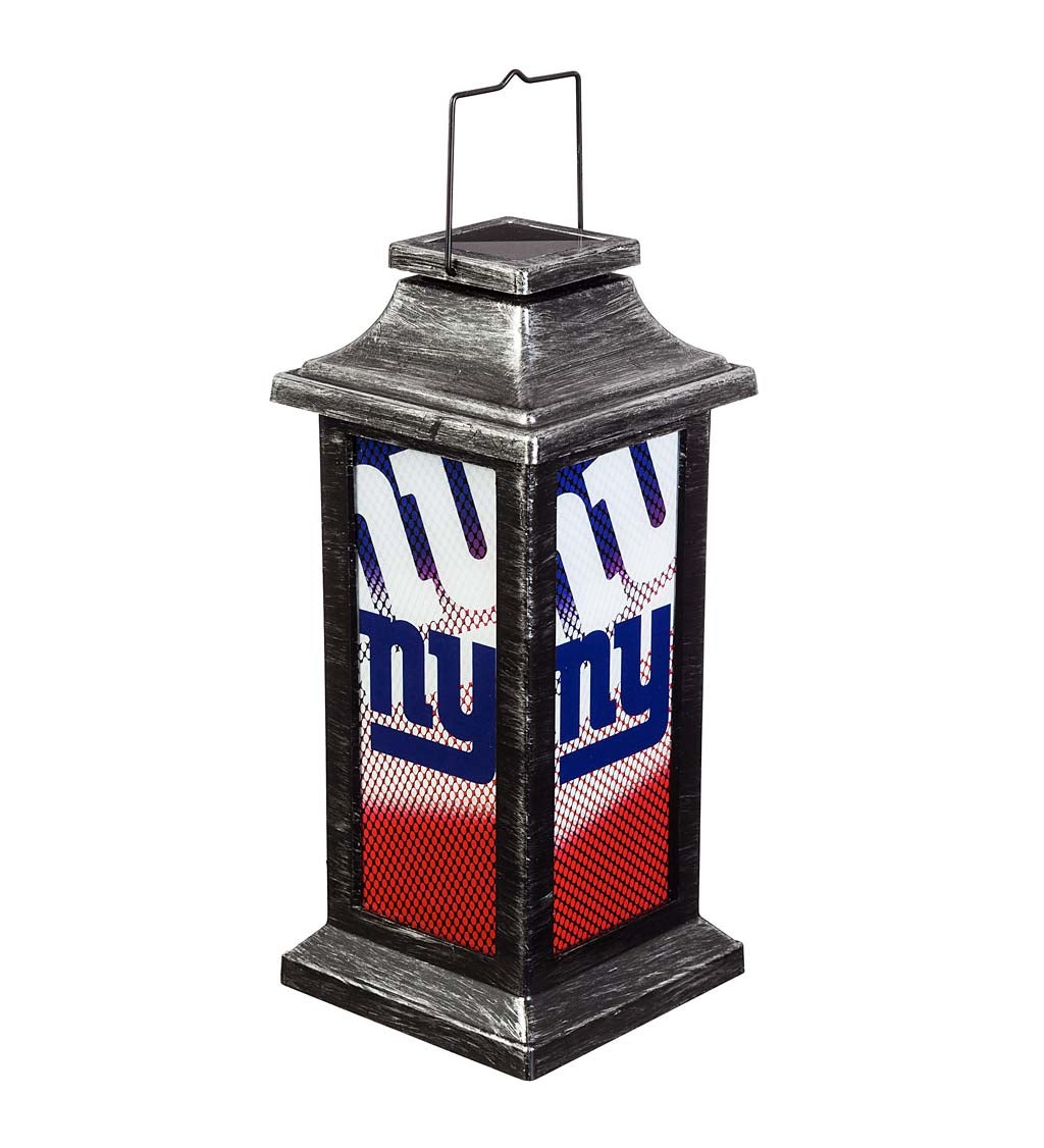 New York Giants Solar Garden Lantern