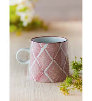Red Capri 10-oz Ceramic Coffee Cup