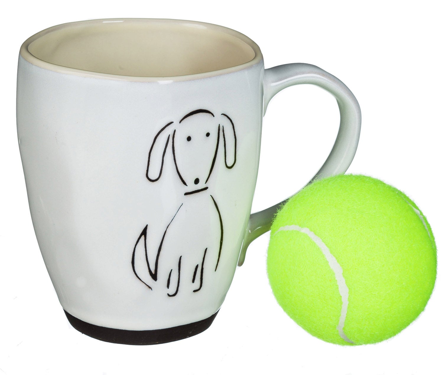 Pet Dog Ceramic Cup and Toy Gift Set