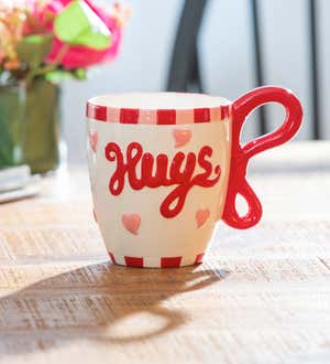14 oz Hugs Ceramic Cup