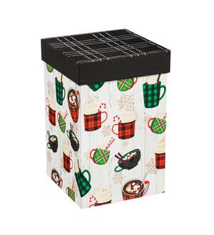 Holiday Drinks 17 oz Ceramic Travel Cup with box