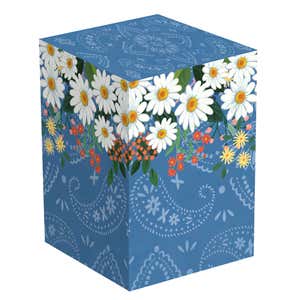 Bandana and Daisies 16 oz. Ceramic Latte Cup With Gift Box
