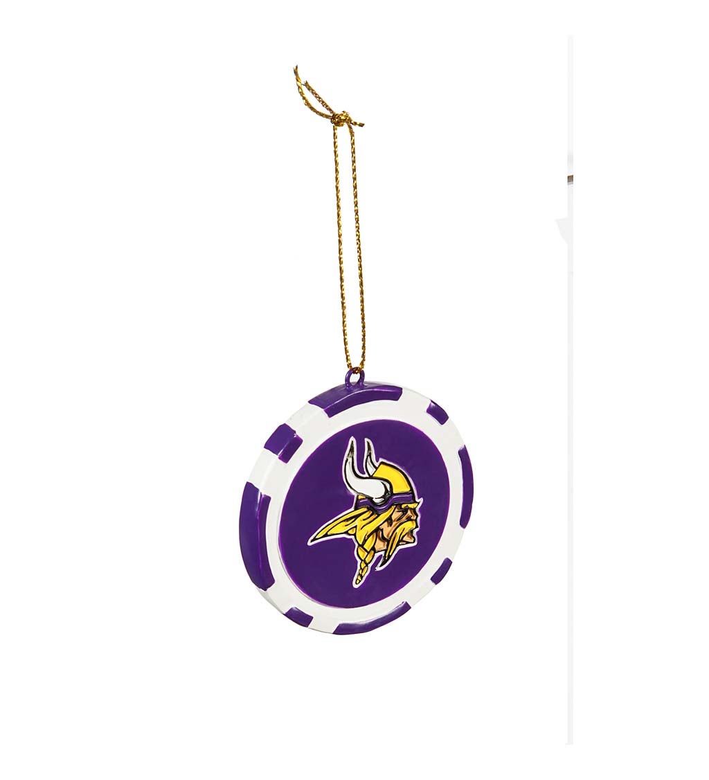 Minnesota Vikings Game Chip Ornament