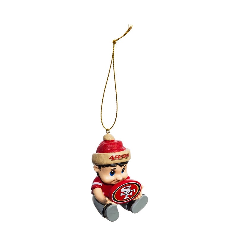San Francisco 49ers New Lil Fan Ornament