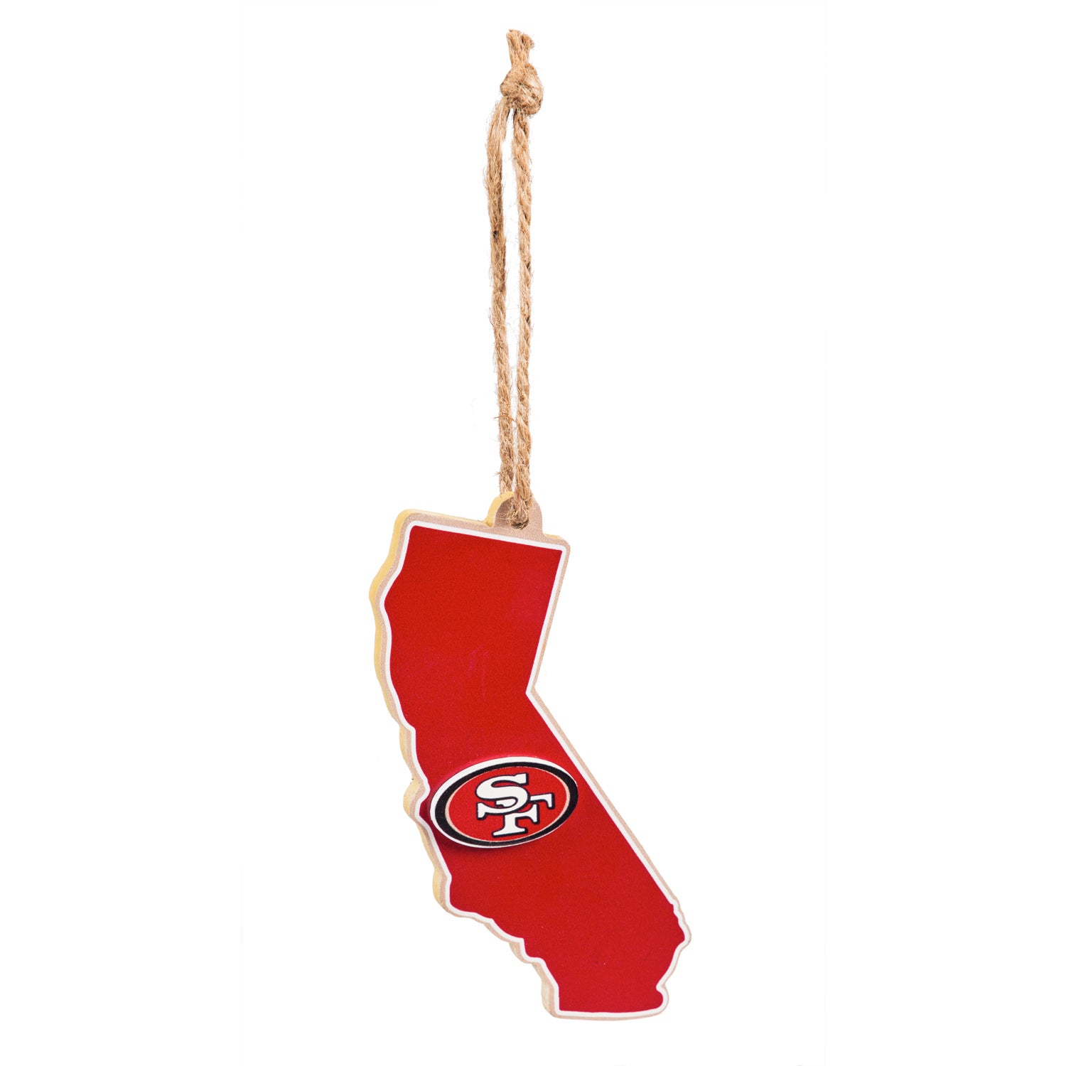 San Francisco 49ers State Ornament