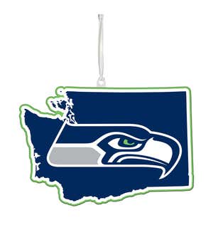 Seattle Seahawks State Ornament