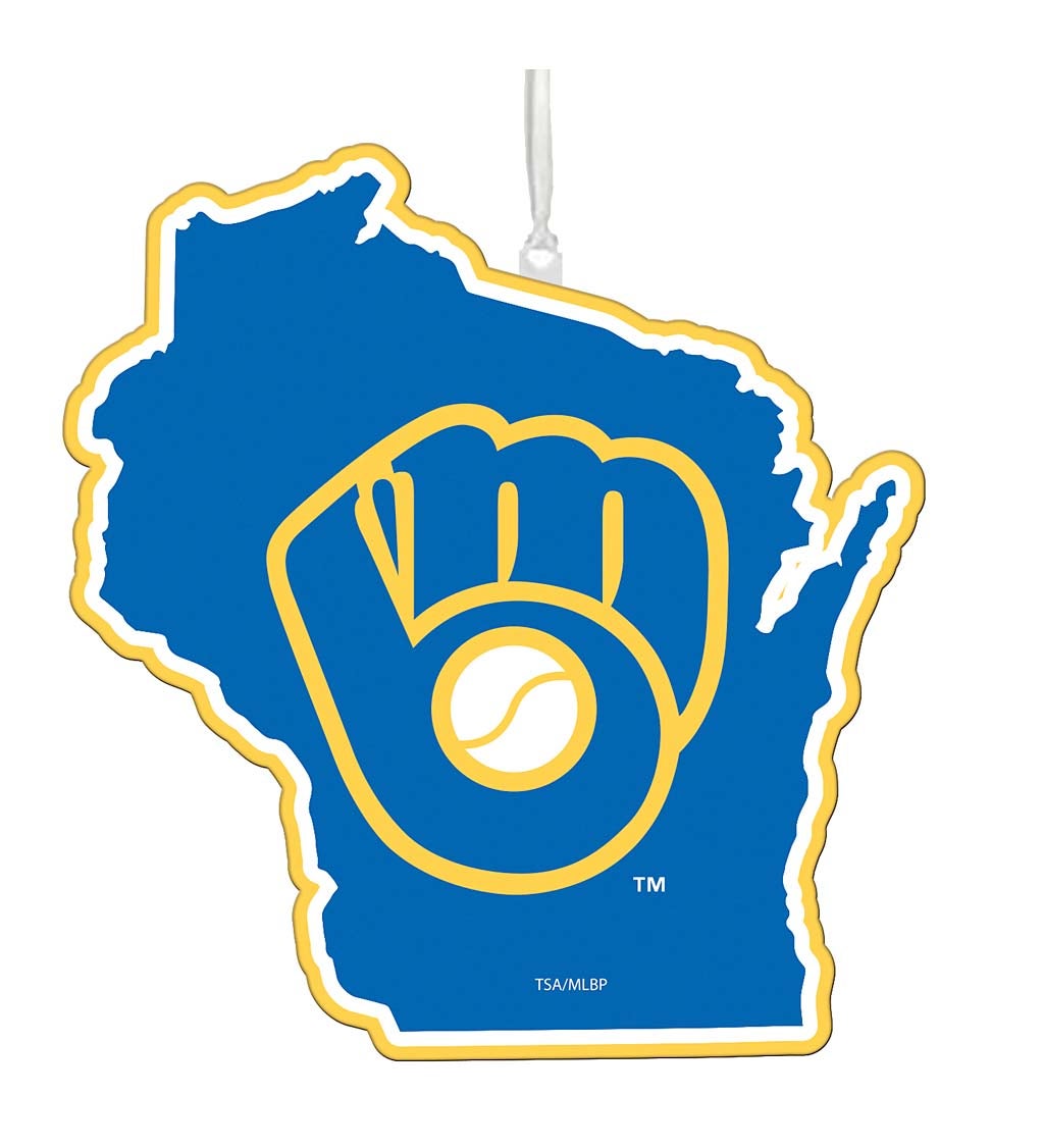Milwaukee Brewers State Ornament