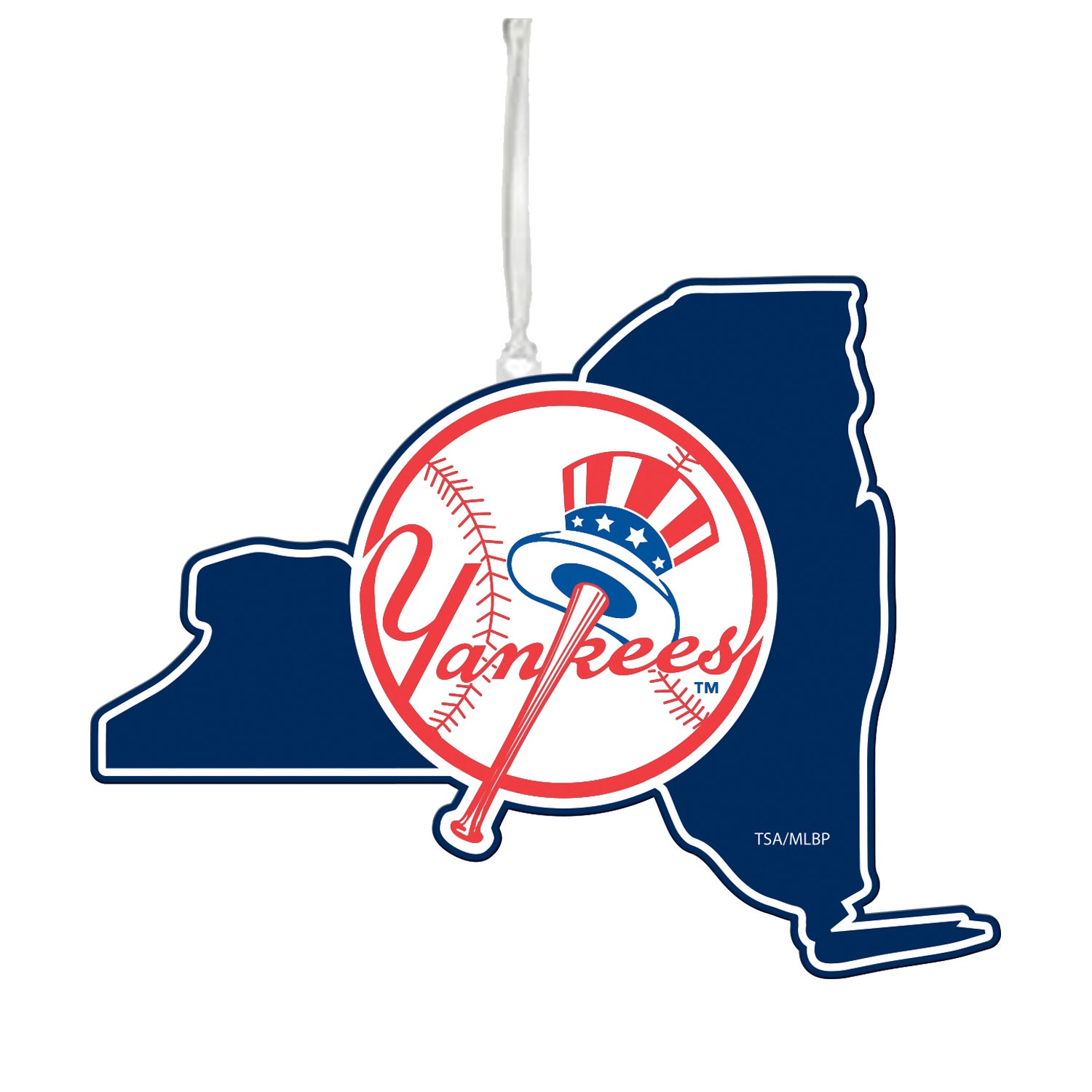 New York Yankees State Ornament
