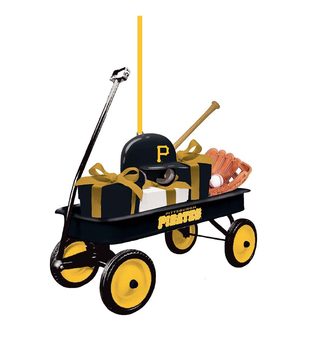 Pittsburgh Pirates Team Wagon Ornament