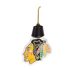 Chicago Blackhawks Acrylic LED Ornament