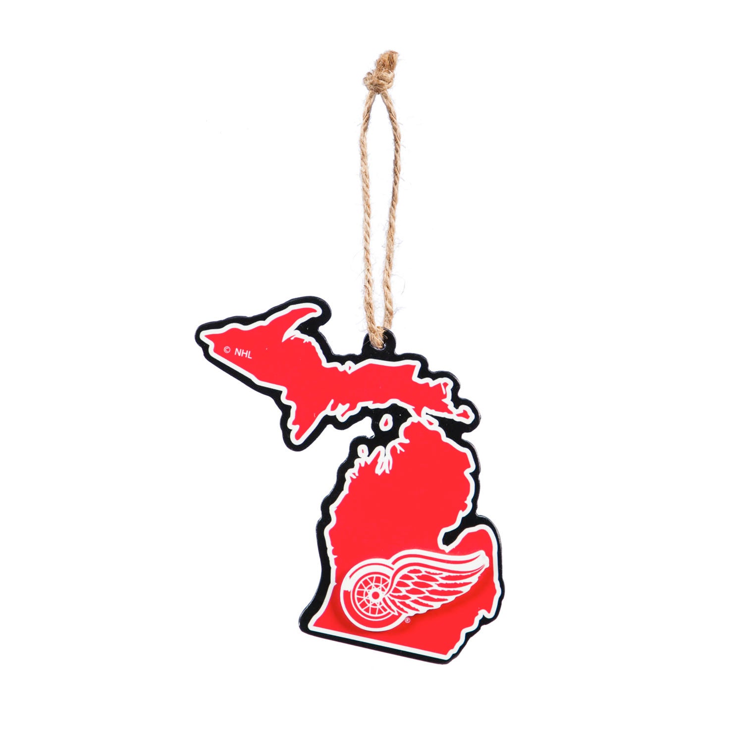 Detroit Red Wings State Ornament