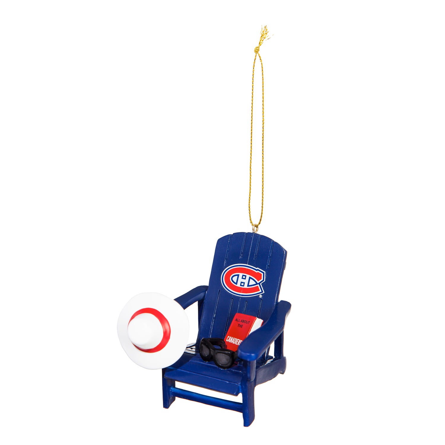 Montreal Canadiens Adirondack Chair Ornament