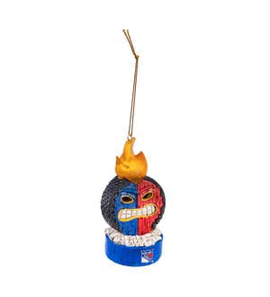 New York Rangers Lit Team Ball Ornament