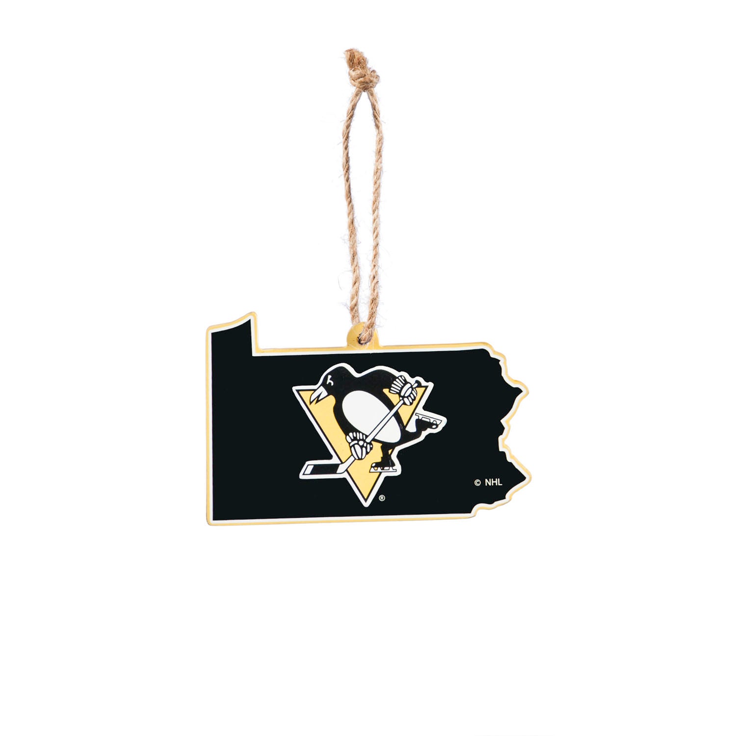 Pittsburgh Penguins State Ornament