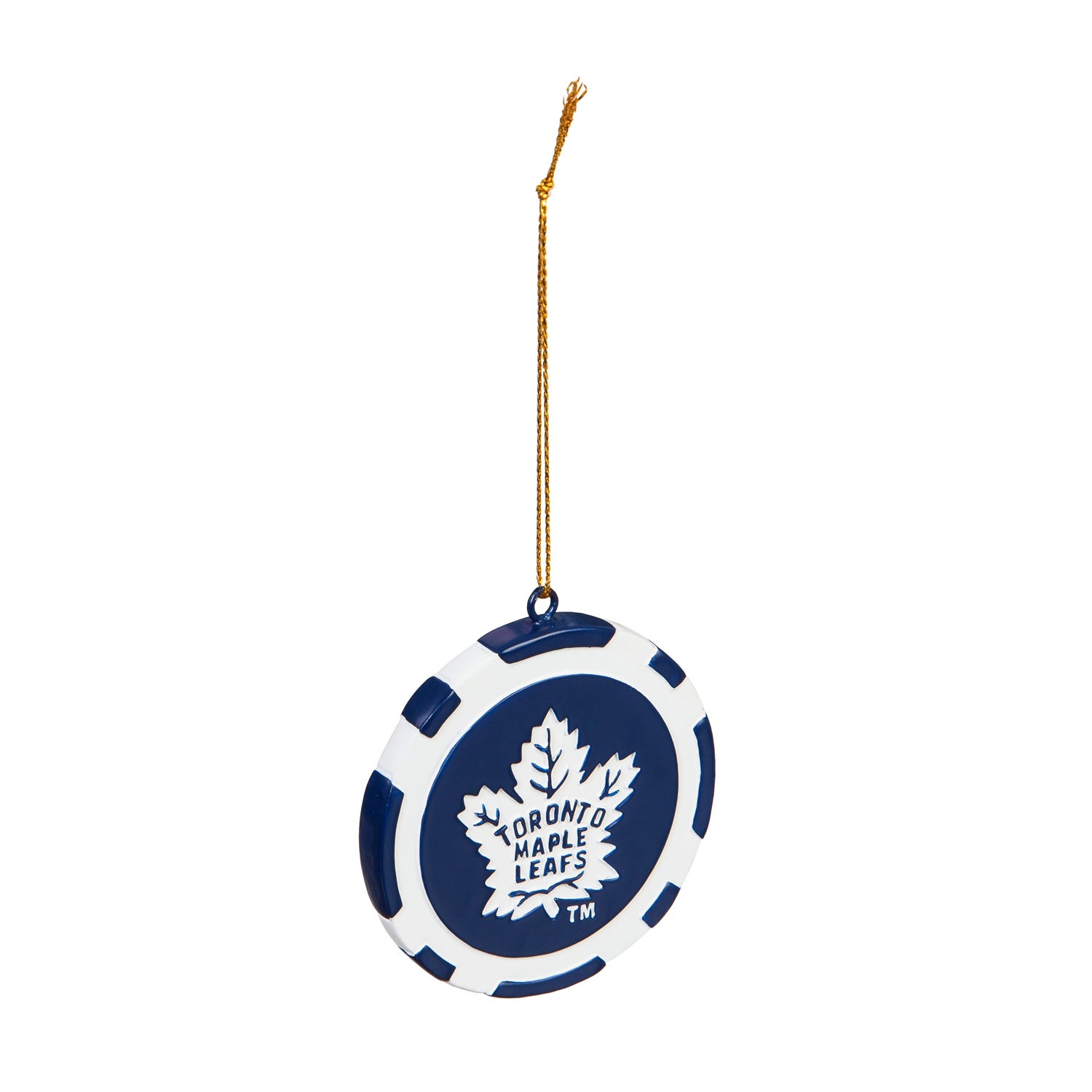 Toronto Maple Leafs Game Chip Ornament