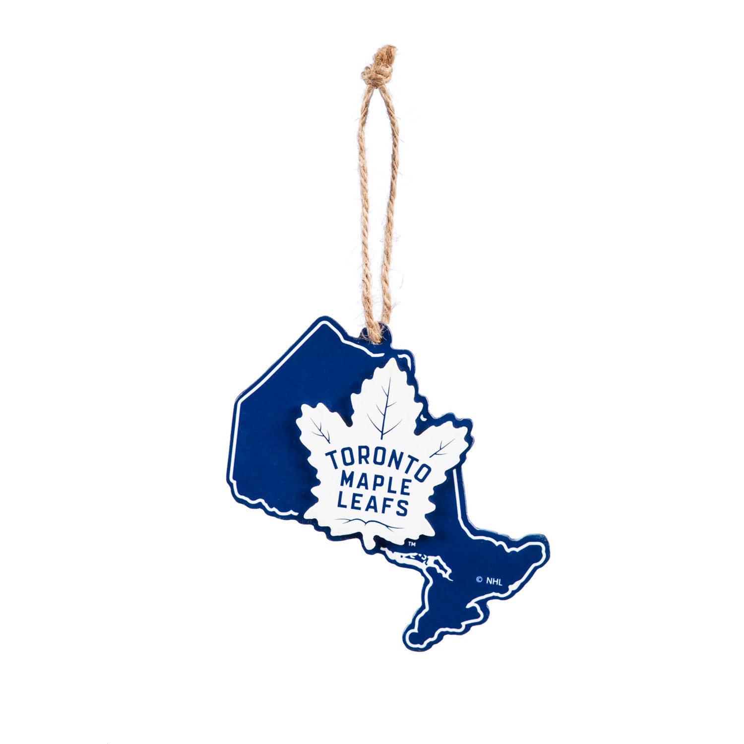 Toronto Maple Leafs State Ornament