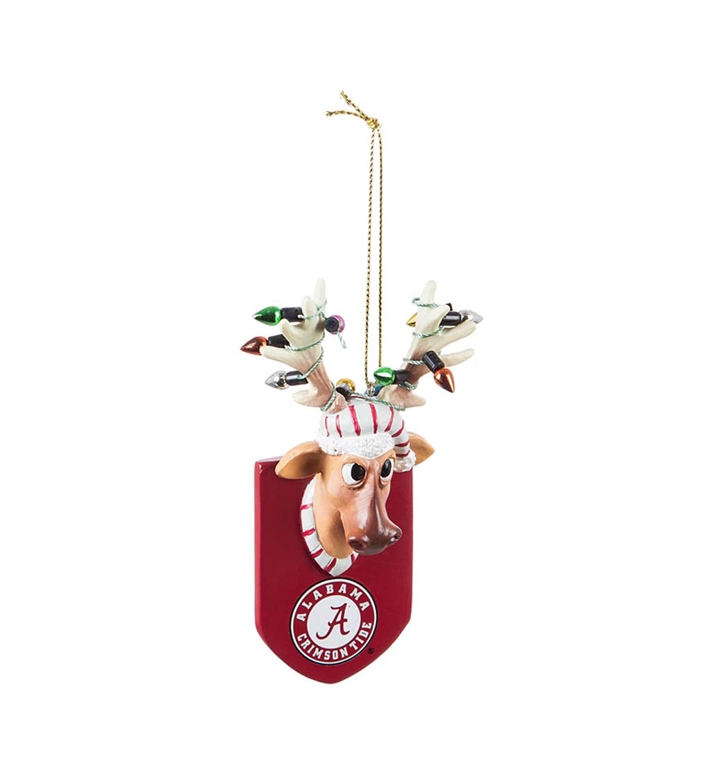 University of Alabama Resin Reindeer Ornament