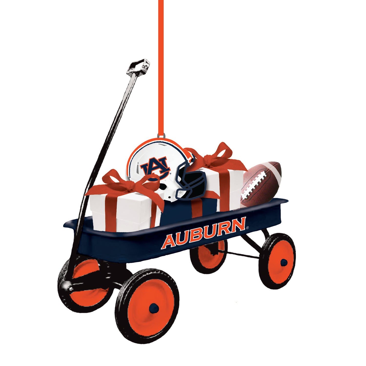 Auburn University Team Wagon Ornament