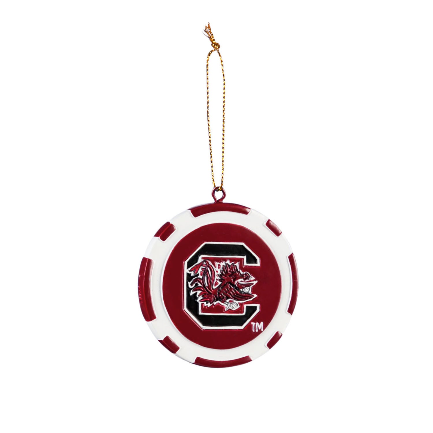 University of South Carolina Game Chip Ornament