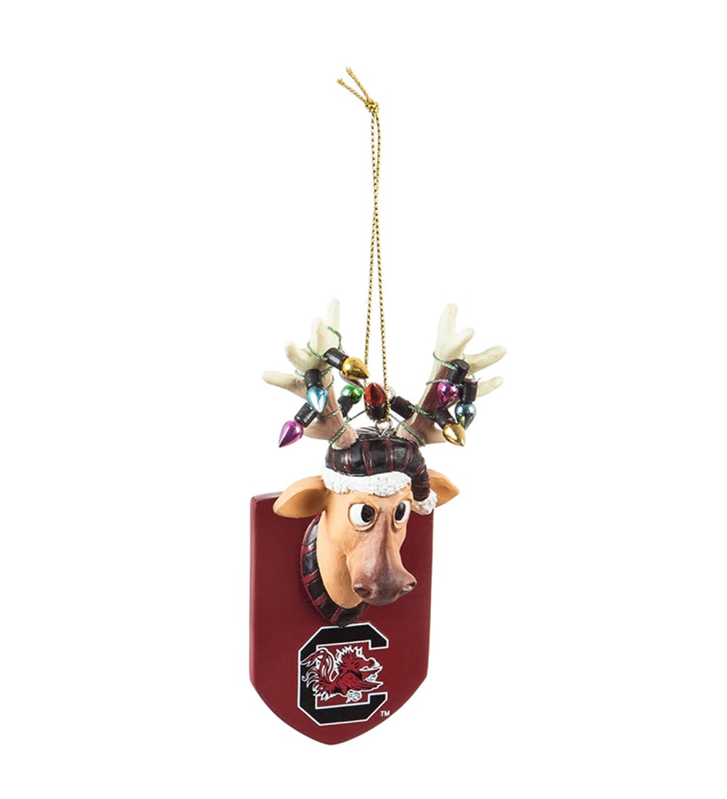 University of South Carolina Resin Reindeer Ornament