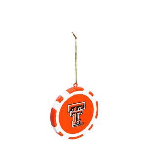 Texas Tech Game Chip Ornament