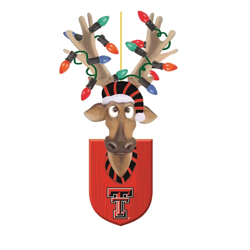 Texas Tech University, Resin Reindeer Ornament