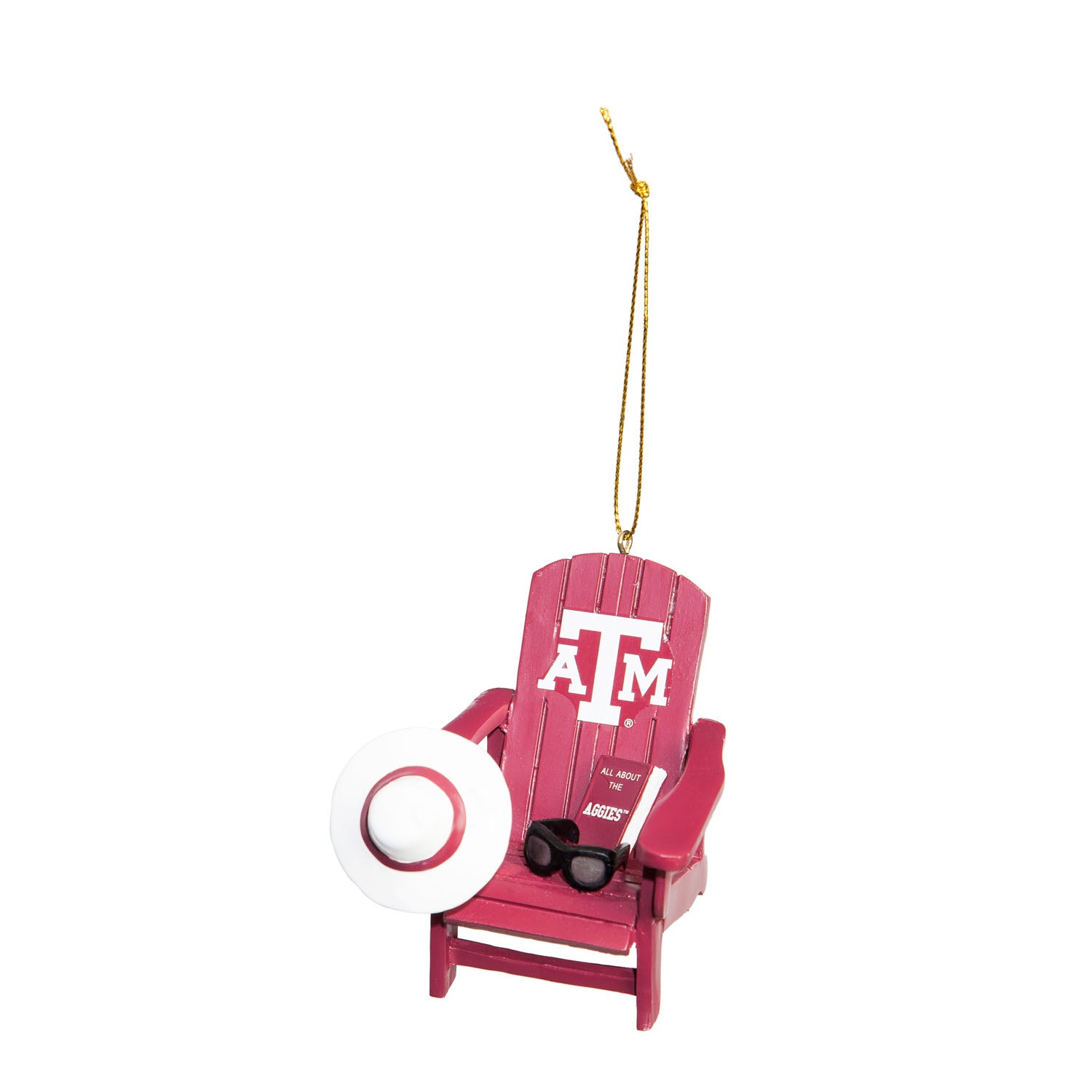 Texas A&M Adirondack Ornament