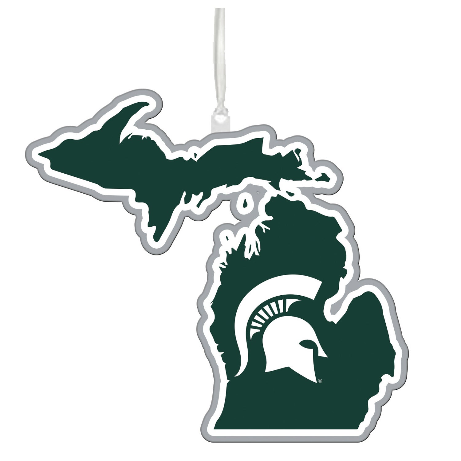 Michigan State University State Ornament