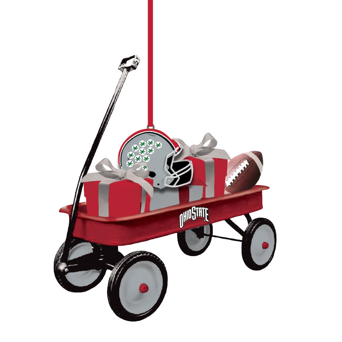 Ohio State Team Wagon Ornament