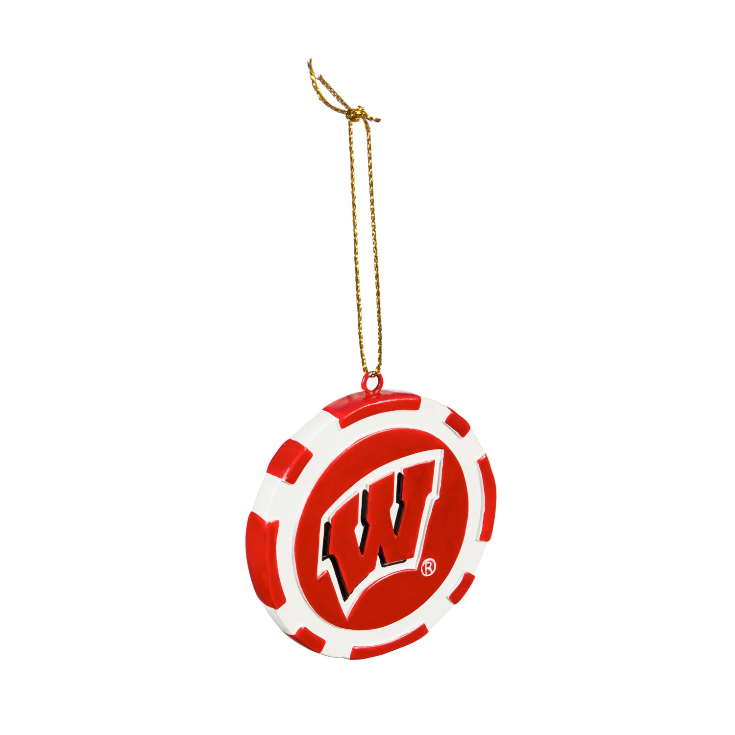 University of Wisconsin-Madison Game Chip Ornament
