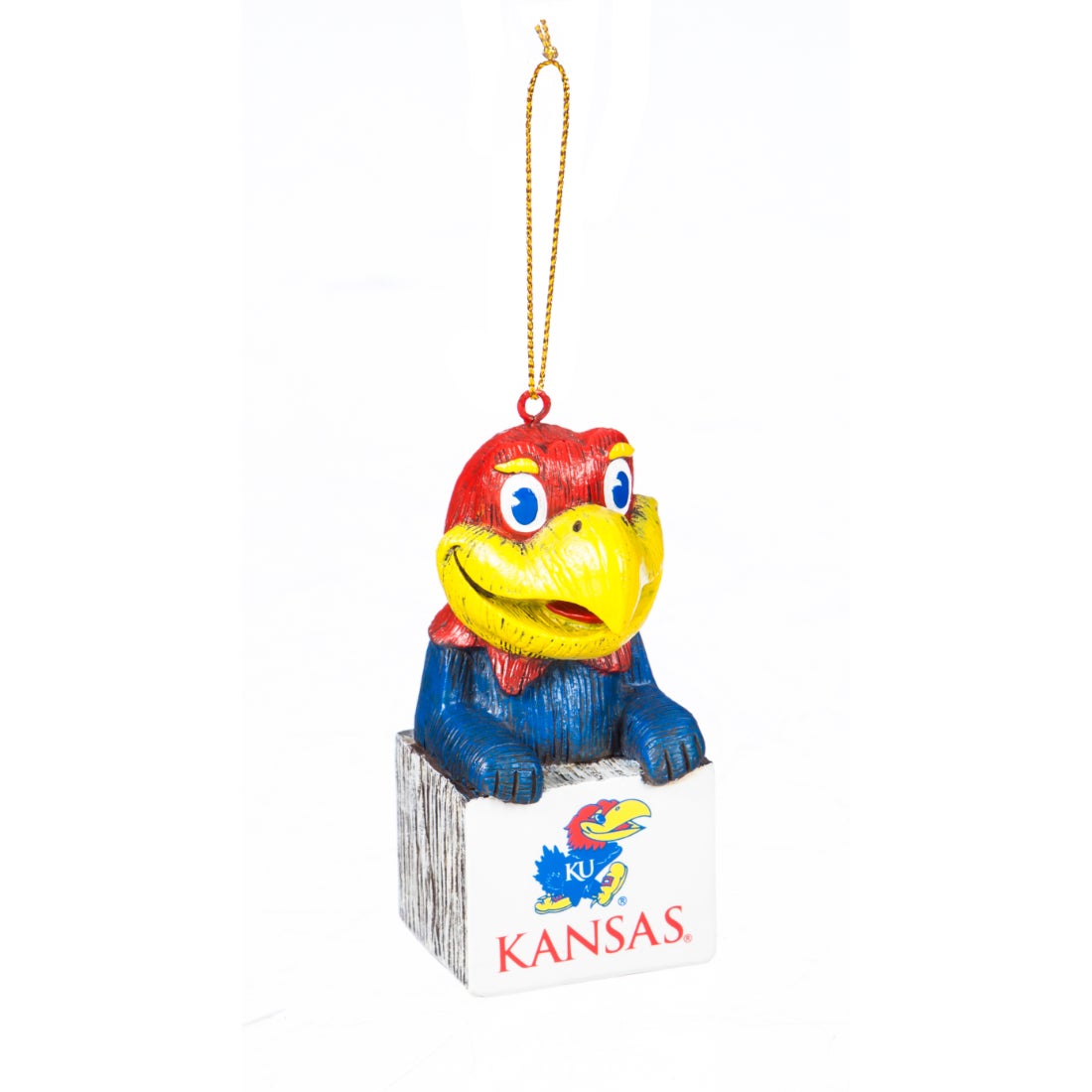 University of Kansas Mascot Ornament