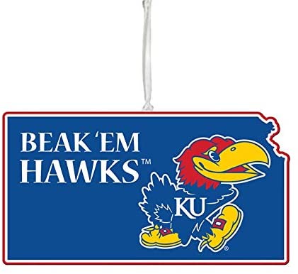 University of Kansas State Ornament