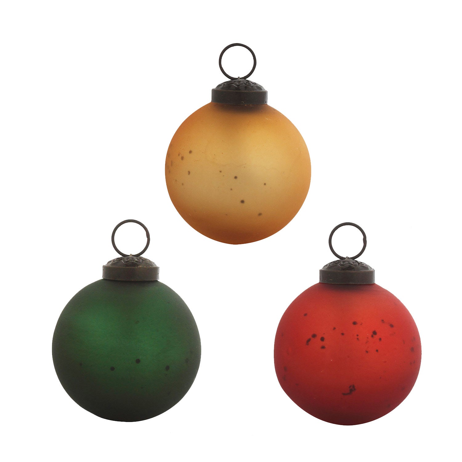2.5'' Holiday Classic Round Ornaments, Set of 12