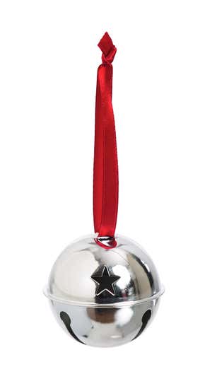 Believe Metal Bell Ornament