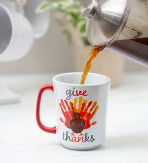 Cup of Awesome, 14 Oz, Turkey Handprint