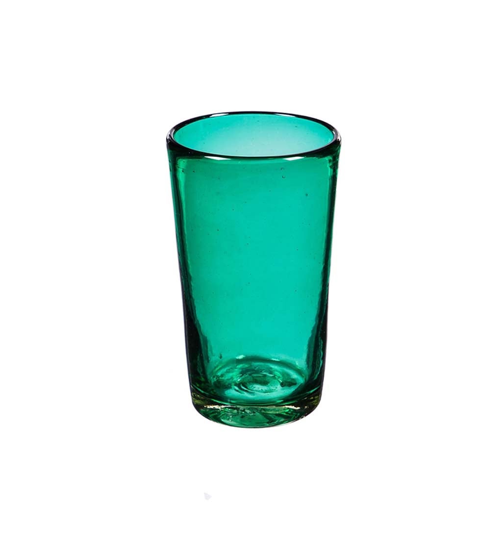 Emerald Marcel Recycled Glass Pint Cup, Set of 4