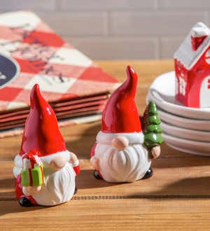 Salt and Pepper Shaker Set, Gnome