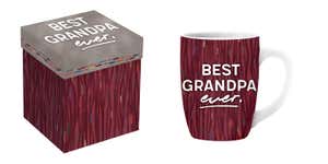 Best Grandpa Ever 14 oz. Ceramic Cup with Box
