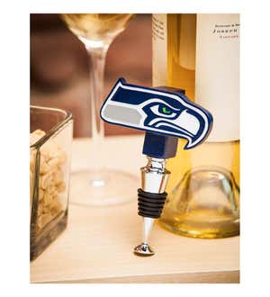 Seattle Seahawks Logo Bottle Stopper
