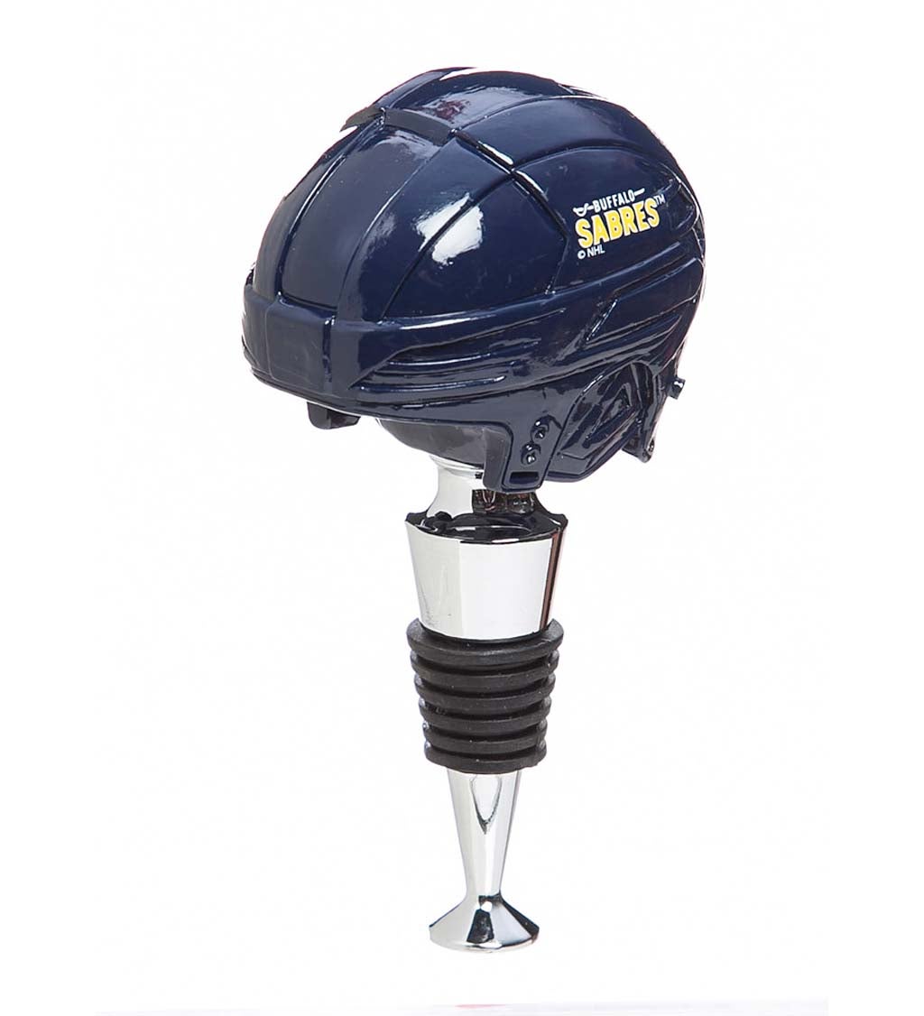 Buffalo Sabres Logo Helmet Wine Bottle Stopper