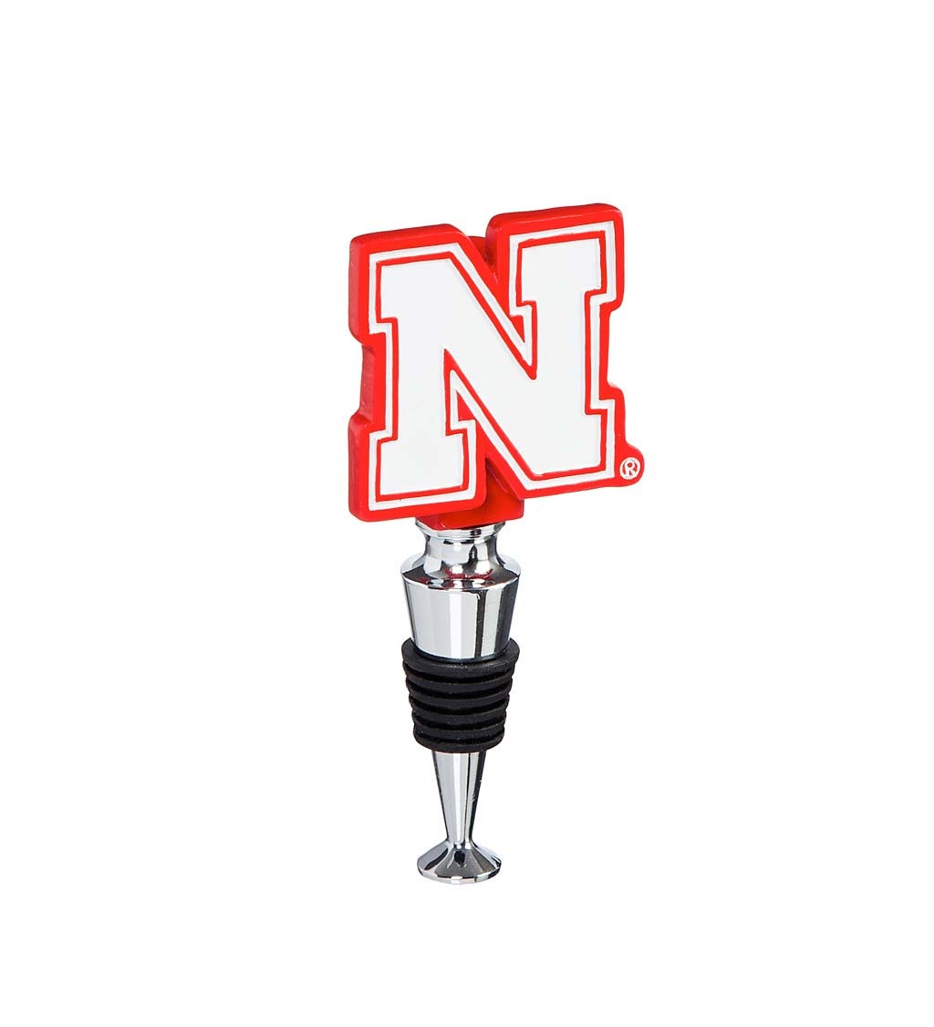 University of Nebraska Logo Bottle Stopper