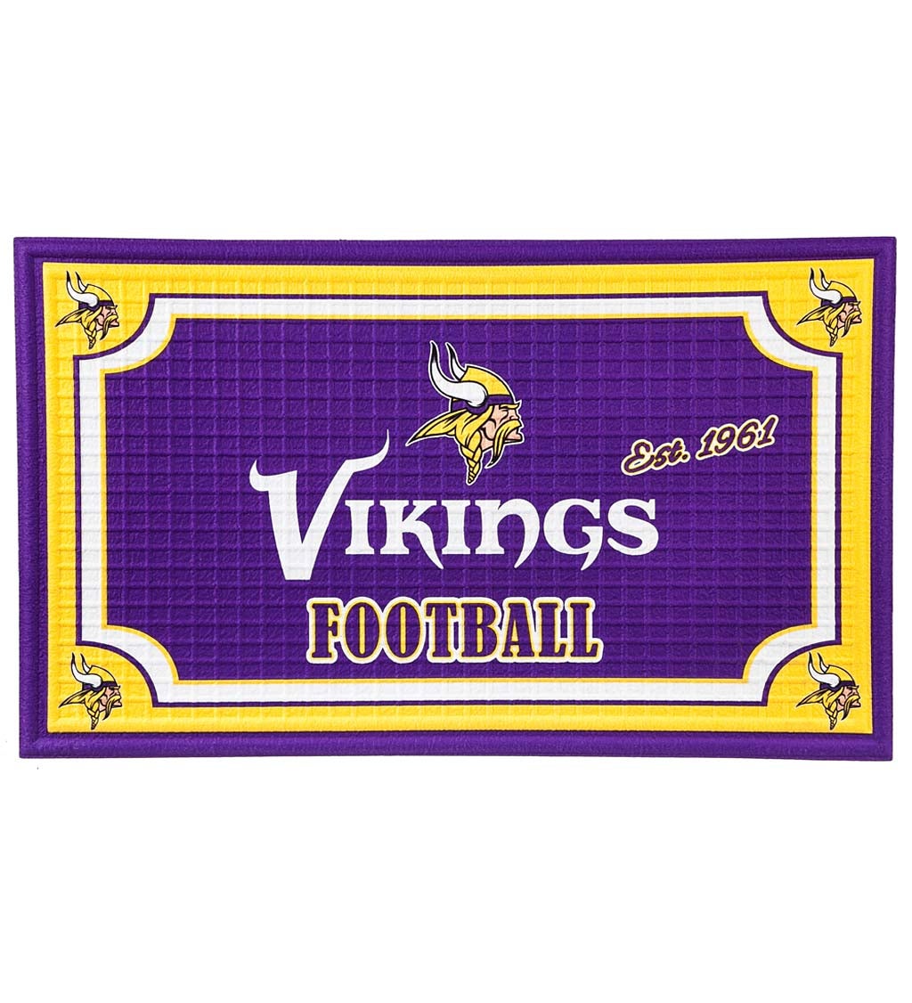 Minnesota Vikings Embossed Floor Mat, 30" x 18"