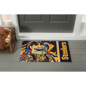 Pittsburgh Steelers Embossed Floor Mat, 30" x 18"