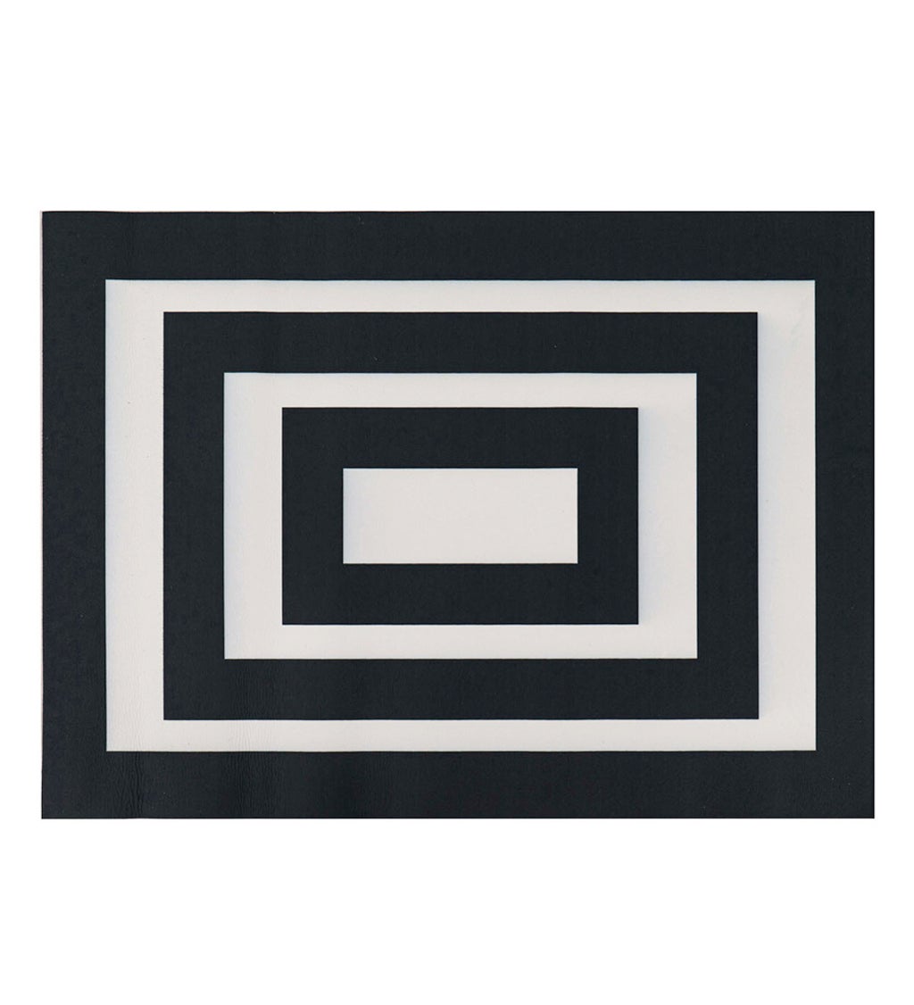 Black and White Frame Decorative Layering Mat