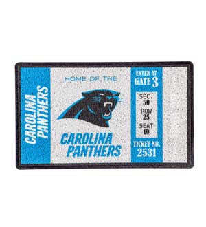 Carolina Panthers Turf Mat, 30" x 18"